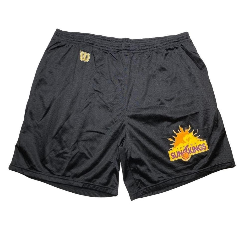 Vintage 90s Yakima Sun Kings CBA basketball x Wilson Sporting Goods shorts 4XL